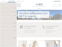 Tablet Screenshot of mlp-leipzig.de